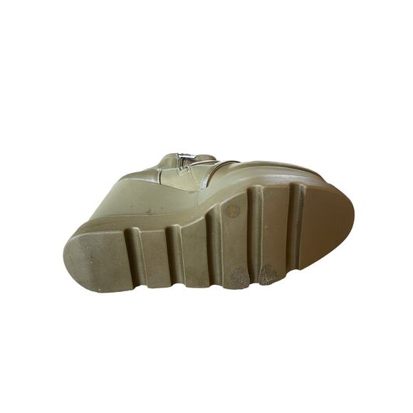 Jessica Simpson Chaela Bootie in Uniform Green Women’s Size 10 Platform Boots - Picture 7 of 10